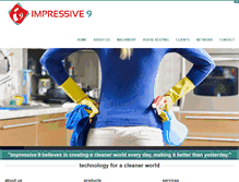 Tablet Screenshot of impressive9.com